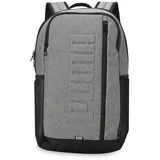 Puma S Heather Rucksack 01 medium gray heather