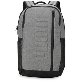 Puma S Heather Rucksack 01 medium gray heather