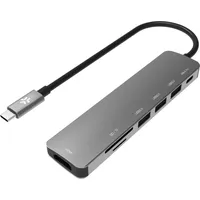 CELLY PROHUB7IN1 - USB-C Adapter 7in1 [SMART WORKING]