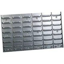 Hünersdorff Sichtbox Metall 63 x 38 cm silber