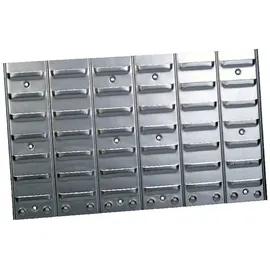 Hünersdorff Sichtbox Metall 63 x 38 cm silber