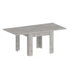 Esstisch INOSIGN "JESI", silber (silber beton matt, silber beton matt, silber beton matt), B:90cm H:75cm T:90cm, Tische