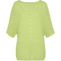 LASCANA Ajourpullover Damen limone Gr.44/46