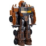 Hasbro Transformers: Rise of The Beasts Buzzworthy Bumblebee Smash Changers 9" Scourge Figure, Black