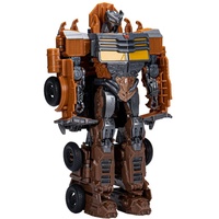 Hasbro Transformers: Rise of The Beasts Buzzworthy Bumblebee Smash Changers 9" Scourge Figure, Black