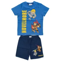 Playmobil Kidswear Kinderanzug Playmobil Shortama Freizeitbekleidung für Kinder 100% Baumwolle 110/116