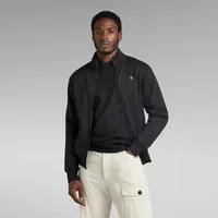 G-Star Track Jacket Sweatshirt - schwarz, - Herren, - M