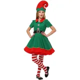 Unisex Baby Strampler Elfen-Kostüm Weihnachtskostüm Wichtel Weihnachtself Kostüm für Damen, Herren & Kinder, Cosplay Halloween Weihnachten Kostüm für Weihnachten, Karneval Party & Cosplay