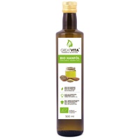 GreatVita Bio Hanföl, 100% rein & kaltgepresst, 500ml Hanfsamenöl hoher Anteil an Omega 3 & 6 Fettsäuren