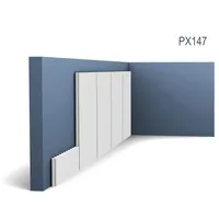 Orac Wandleiste Zierprofil Decor PX147 axxent Profilleiste Zierleiste Friesleiste