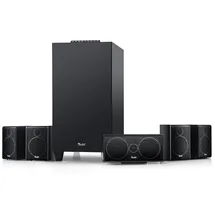 Teufel CONSONO 25 Concept 5.1 Surround Soundsystem, Komplettsystem Heimkino mit integriertem AV-Receiver & Bluetooth, Dolby Audio, USB-C-Soundkartenfunktion, HDMI ARC CEC für Games, Filmton und Musik