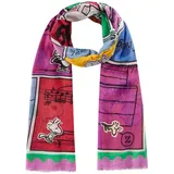 Codello Schal mit Peanuts-Motiven Onesize Damen