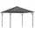 vidaXL Pavillon mit Dach 3x3 m Anthrazit