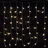 Mojawo Lichtervorhang LED 10 m Warmweiß