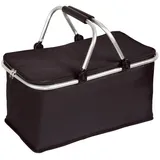KESPER Einkaufskorb schwarz 50 x 29 x 25,5 cm