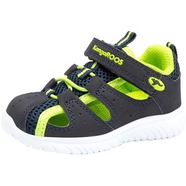 KANGAROOS Unisex Baby KI-Rock Lite EV Sneaker, Dark Navy/Lime 4054, 28 EU