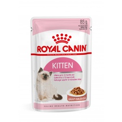 Royal Canin Kitten Katzen-Nassfutter Soße (85 g) In Gelee (12x85 g)