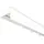 SN DECO GROUP Vorhangschiene SH (1) mit Blende 5 cm) Gr. 1, weiß, L:120cm T:4,7cm, Kunststoff, Gardinenstangen, Gardinenschiene