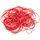 D.RECT Gummibänder, 50mm Durchmesser, Breit 1.5mm, Rot