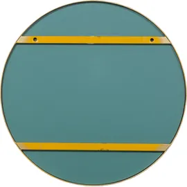 Woood Spiegel Ø 80 cm Gold