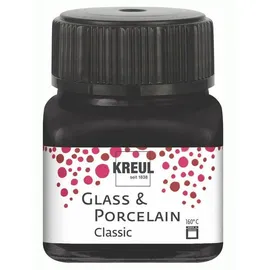 Kreul Classic Porzellanfarben schwarz 20,0 ml