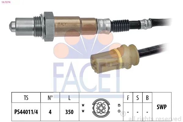 FACET Lambdasonde 107274 für BMW
