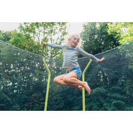 Plum Springsafe Trampolin Wave 244 cm inkl. Sicherheitsnetz schwarz