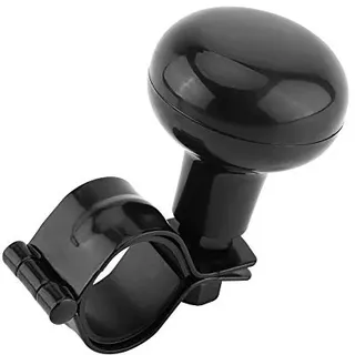 lenkknopf traktor Lenkrad Kugelknopf, Lenkknauf Universal Auto lenkradknauf heavy duty Lenkradknopf Spinnergriff Kugel Lenkrad Drehknopf Zusatzverstärker Schwarzer Stromgriff Spinner Knob