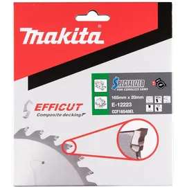 Makita E-12223 Sägeblatt 165 x 20 mm 40 Zähne 1 St.