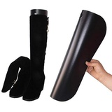 2 Paar Kunststoff-Stiefel-Ständer, Form-Einsätze, Stiefel, hohe Stütze, Stiefel, Stand-Up-Einsätze, Schuhspanner für Damen und Herren (schwarz/35,6 cm) - 14inch/36cm