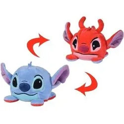 SIMBA 6315870363 Disney Lilo+Stich, Leroy/Stitch Wendeplüschtier