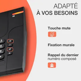 Alcatel Temporis 180 schwarz