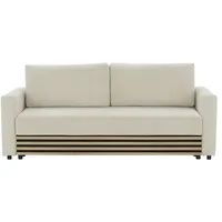 Sofa.de Schlafsofa mit Schlaffunktion Roma ¦ beige ¦ Maße (cm): B: 232 H: 95 T: 102.0