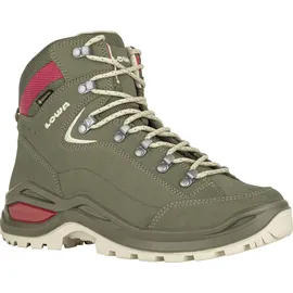 Lowa Renegade Evo GTX Mid Damen Graugrün/Panna 39