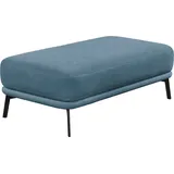 Schöner Wohnen Hockerbank Pearl Polyester 120 x 45 x 70 cm Blau/Grau