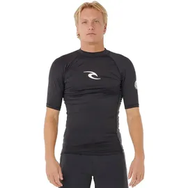 Rip Curl Waves UPF Perf Short Sleeve black L