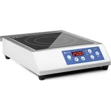 Royal Catering Induktionsplatte Kochplatte, Silber