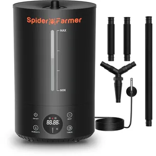 2024 Spider Farmer Luftbefeuchter 6L Top-Fill kühlem Nebel Humidifier Luftbefeuchtern für Pflanzen Grow-Zelt