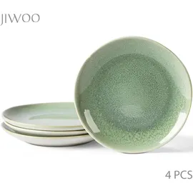 JIWOO Dessertteller Ø19,5 cm grün 4er Set