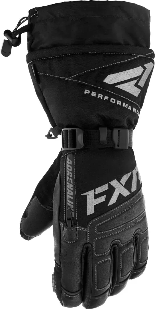 FXR Adrenaline Sneeuwscooter Handschoenen, zwart, XL Voorman