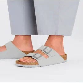 Birkenstock Herren Pantolette, grau(stonecoin (01401)), Gr. 43 - Regular grau