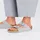 Birkenstock Herren Pantolette, grau(stonecoin (01401)), Gr. 43 - Regular grau