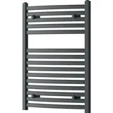 Mexen Helios Badheizkörper 800 x 600 mm, 448 W, Anthrazit - W103-0800-600-00-66 - Grau