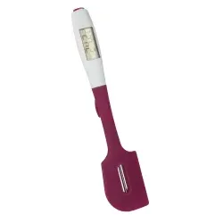 Metaltex Silikonteigschaber mit Digitalthermometer 298064 317 , Material: Silikon/Kunststoff