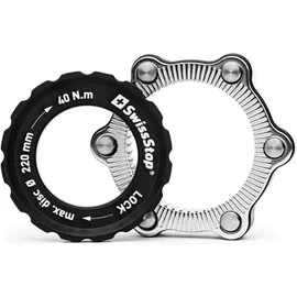 Swissstop - Centerlock-Verschlussringadapter - Schwarz