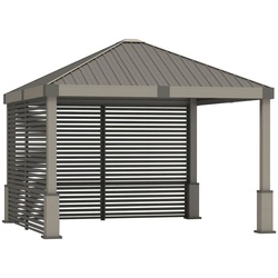 Sojag Pavillon Nanda 12×12, BxT: 368×368 cm grau