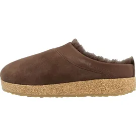 HAFLINGER Pantoffeln Dunkelbraun 46