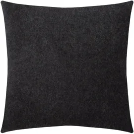 Zoeppritz Kissenbezug Soft-Fleece 40 x 40 cm Schwarz