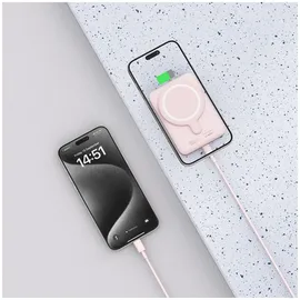 TECH-PROTECT PB10 LifeMag MagSafe Powerbank 5000MAH Rosa