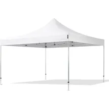 TOOLPORT Faltpavillon ALU Pavillon Partyzelt in weiß